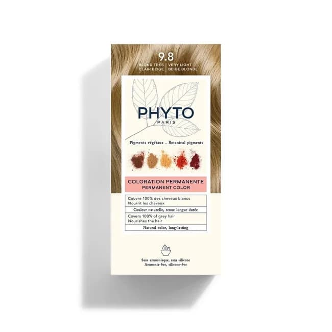 Phyto Phytocolor 9.8 Blond Tres Claire Beige 1 Kit