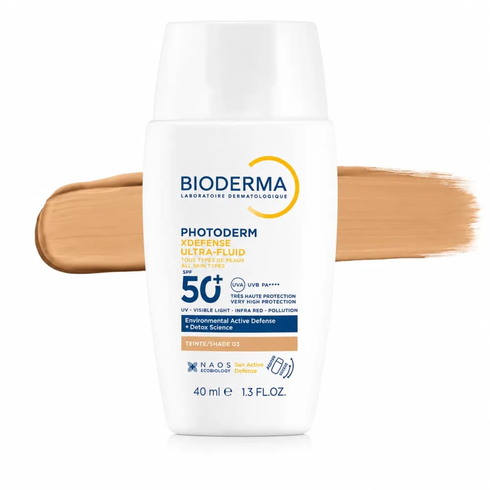 Bioderma Photoderm Xdefense Ultra-Fluid SPF50+ Teinté 40 ml – Teinte : 03