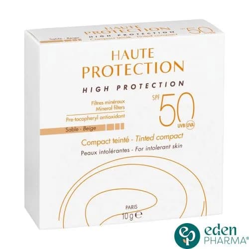 Avene Haute Protection SPF50 Compact Teinte Beige Sable 10 g
