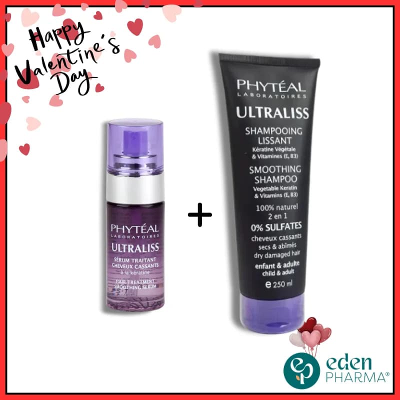 Vente Flash Phyteal Shampoing Ultraliss + Serum Ultraliss -30%