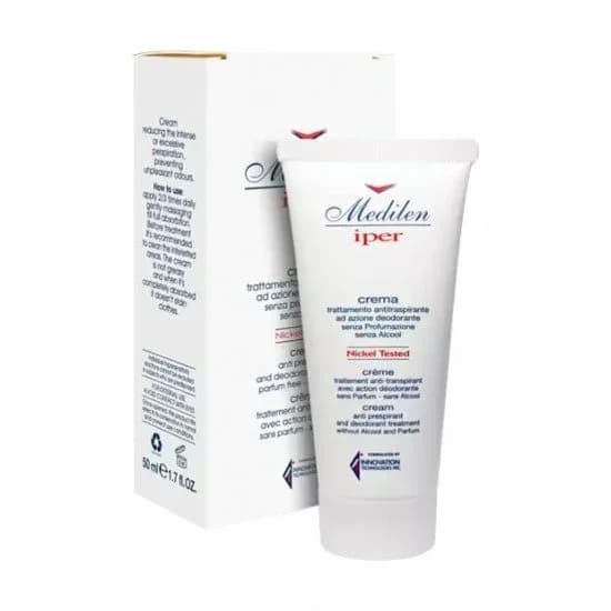 Medilen Iper Creme Desodorisant et Antiperspirantes 50 ml