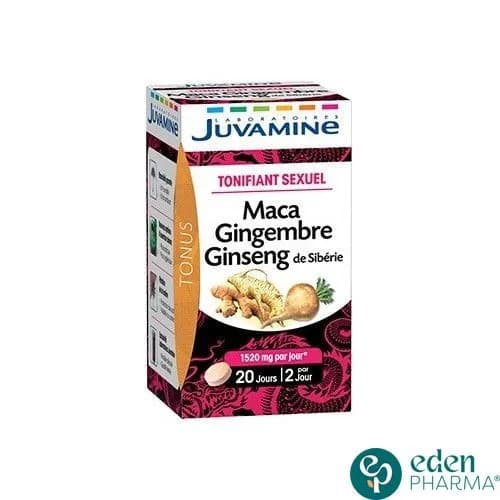 Juvamine Maca Gingembre Ginseng de Siberie 40 g