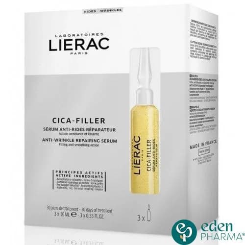 Lierac Cica-Filler Serum Anti-Rides Reparateur 3 Ampoules *10ml