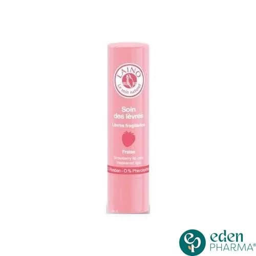 Laino Soin des Levres Fragilisees Gout Fraise 4 g