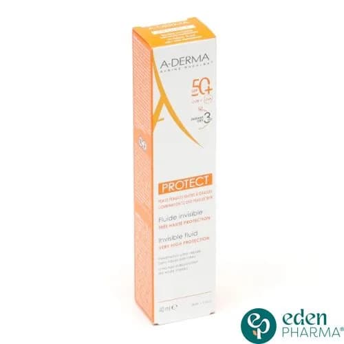 A-Derma Protect Fluide Invisible SPF 50+ 40 ml