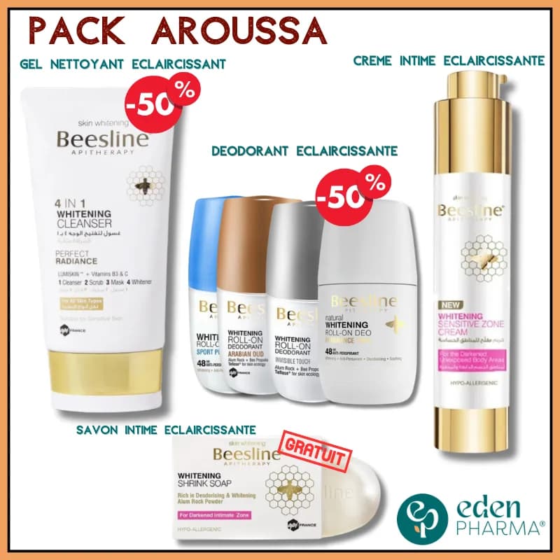Pack Aroussa Beesline Eclaircissant