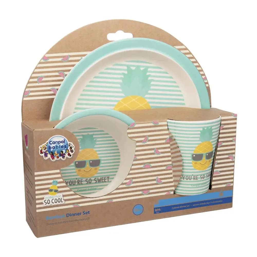 Canpol Set de Table 3pcs So Cool Ref 9/226