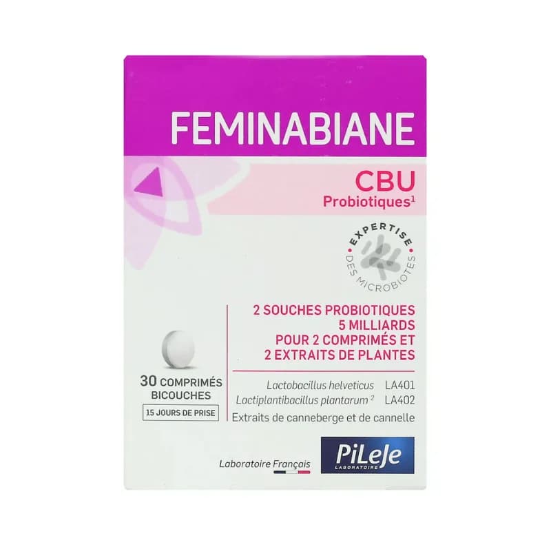 Pileje Feminabiane Cbu 30 Comprimes