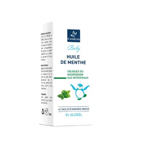 Camelia Baby Huile de Menthe 30 ml