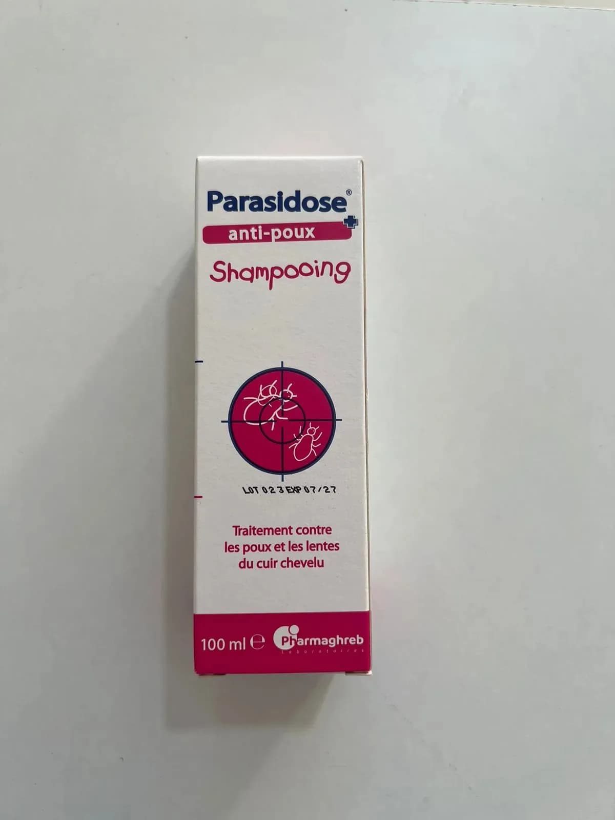 Parasidose Shampooing Traitement Anti-Poux 100 ml