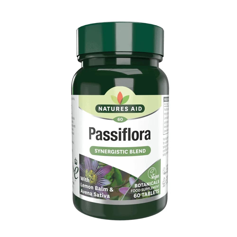 Natures Aid Passiflora 60 Comprimes