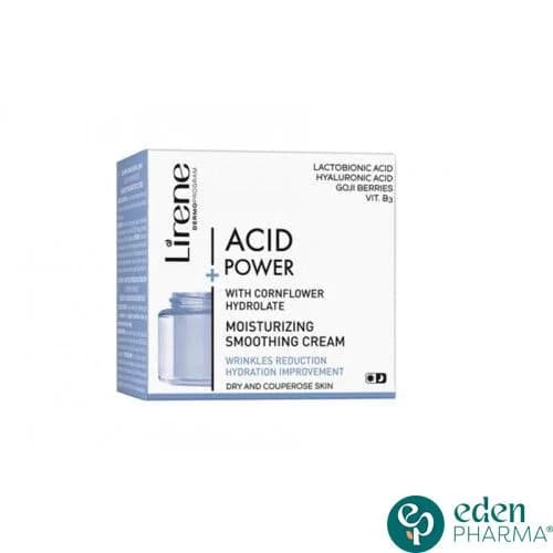 Lirene Acid Power Moisturizing Smoothing Cream 50 ml