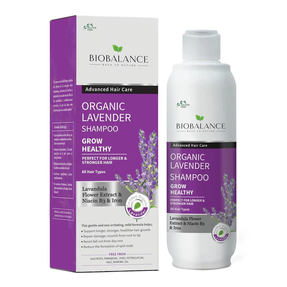 Biobalance Shampoing Lavande 330 ml