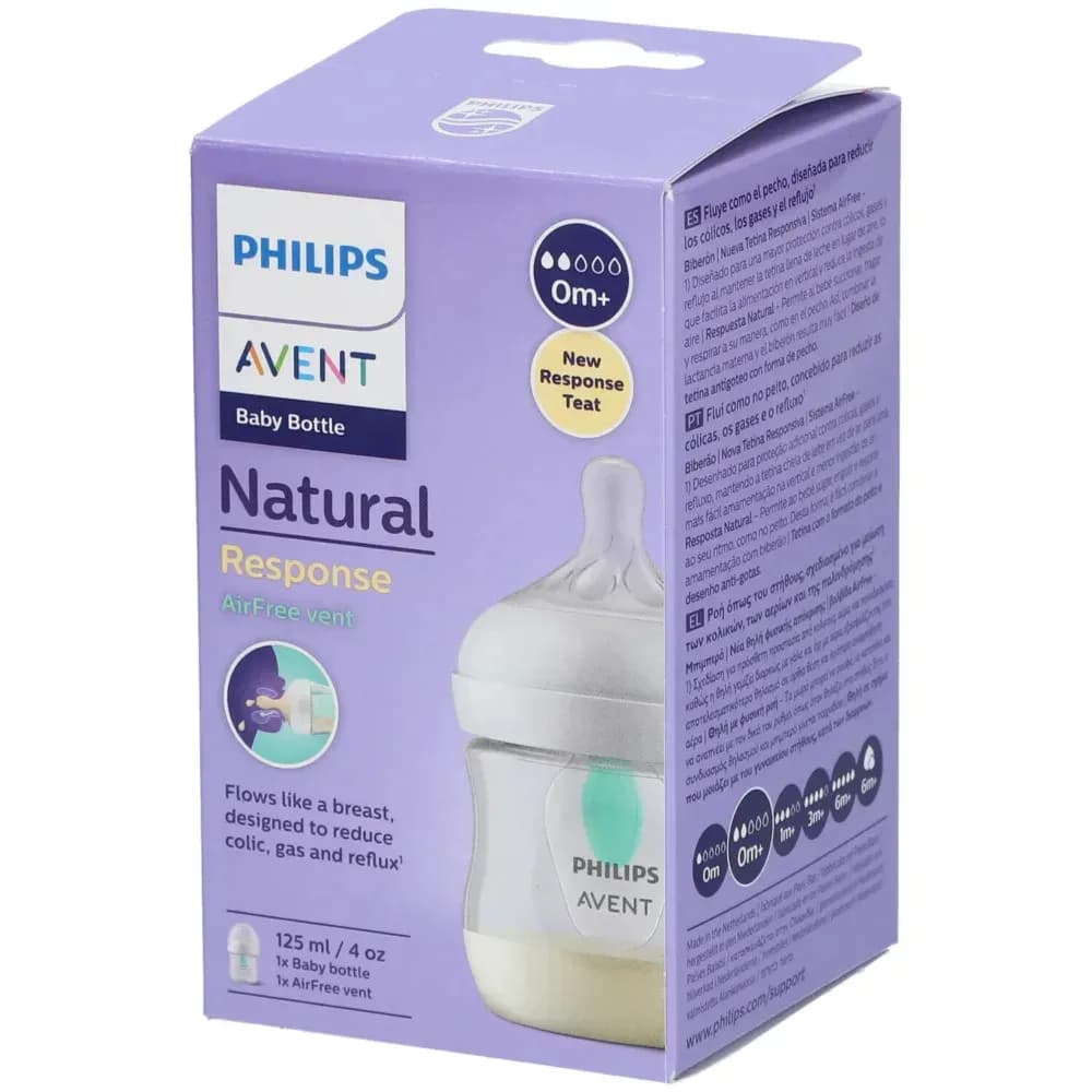 Avent Natural Response Biberon Valve Airfree 125 ml