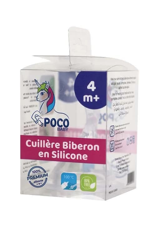 Poco Baby Cuillere Biberon Silicone 4 m+