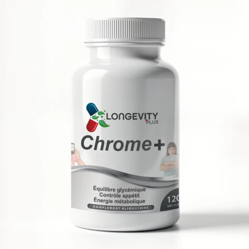 LONGEVITY PLUS CHROME PLUS 120 GELULES