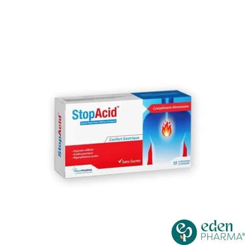 Polypharma Stopacid 15 Comprimes a Croquer
