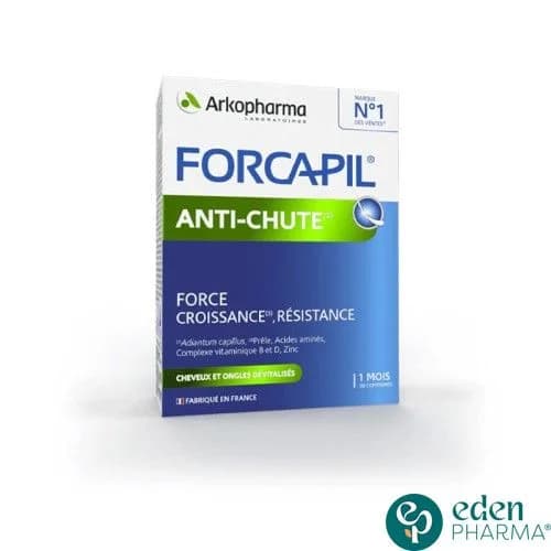 Arkopharma Forcapil Anti Chute Triple Action 30 Comprimes