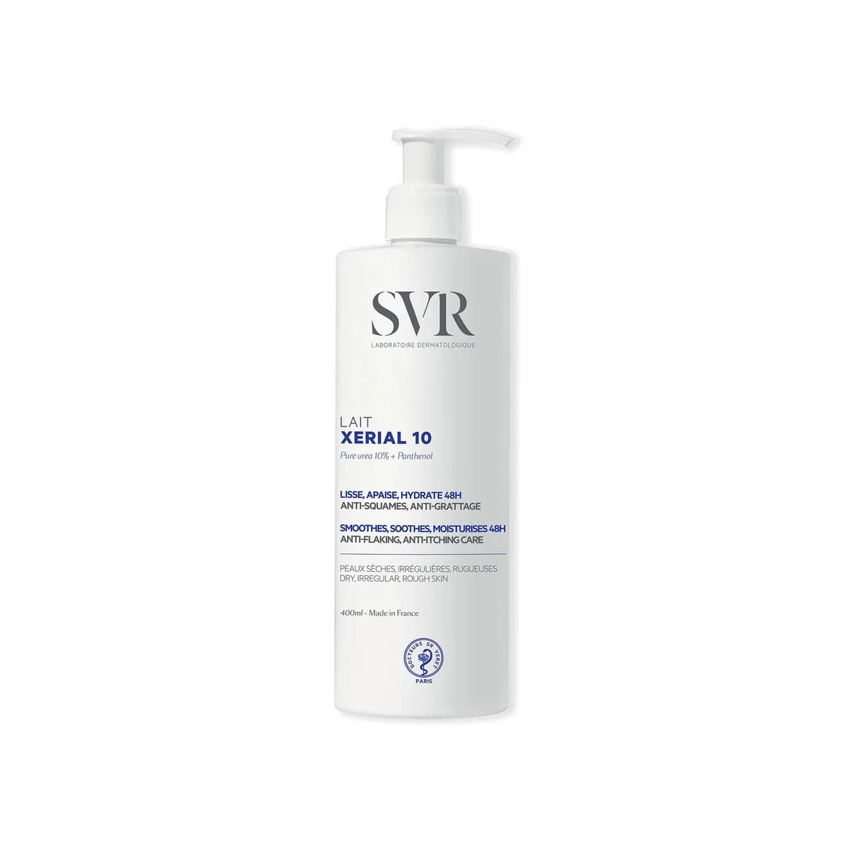 SVR Xerial 10 Lait Corps Anti Squames 400 ml