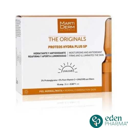 Martiderm the Originals Proteos Hydra Plus Sp Peaux Normales-Mixtes 10 Ampoules