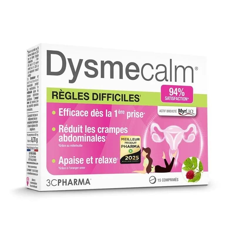 DYSMECALM RÈGLES DIFFICILES 15 COMPRIMÉS