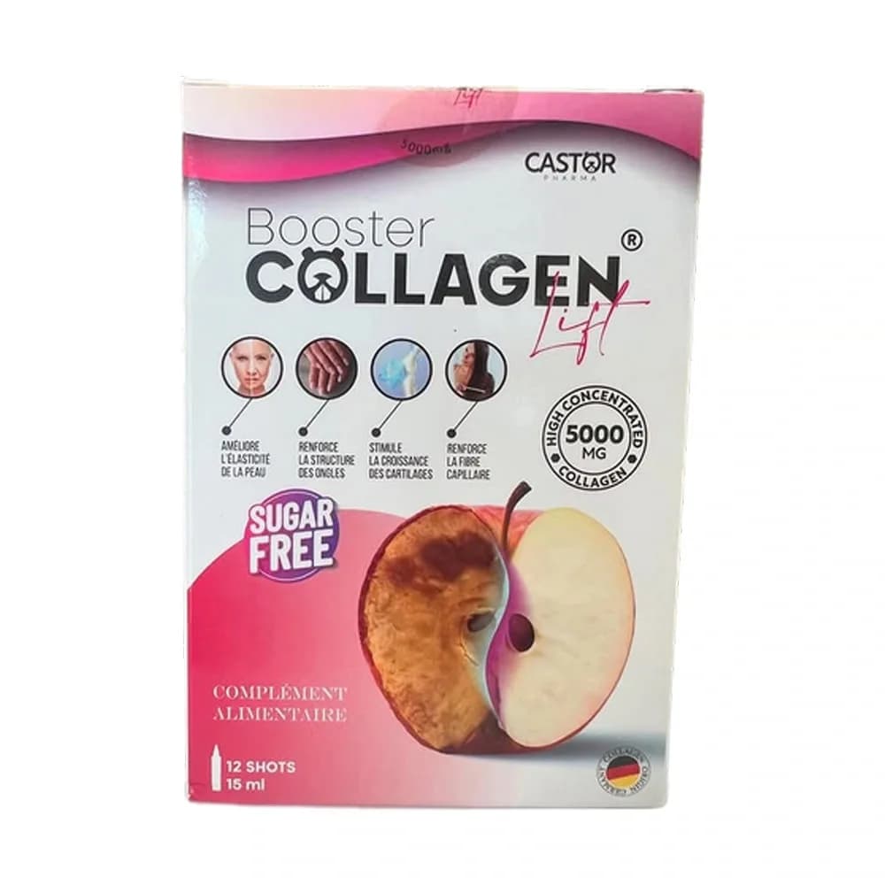 Castor Booster Collagen 12 Shots de 15 ml