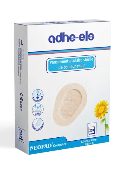 ADHELS NEOPAD CORRECTOR OCULAIRE MEDIUM 82*57MM BT 10