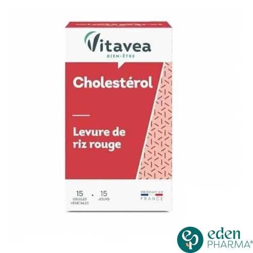 Vitavea Cholest Control Levure de Riz Rouge 15 Gelules