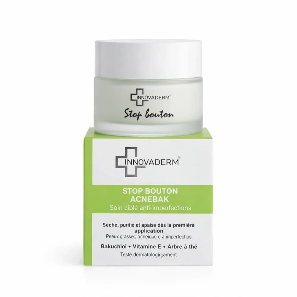 INNOVADERM STOP BOUTON ACNEBAK 15G