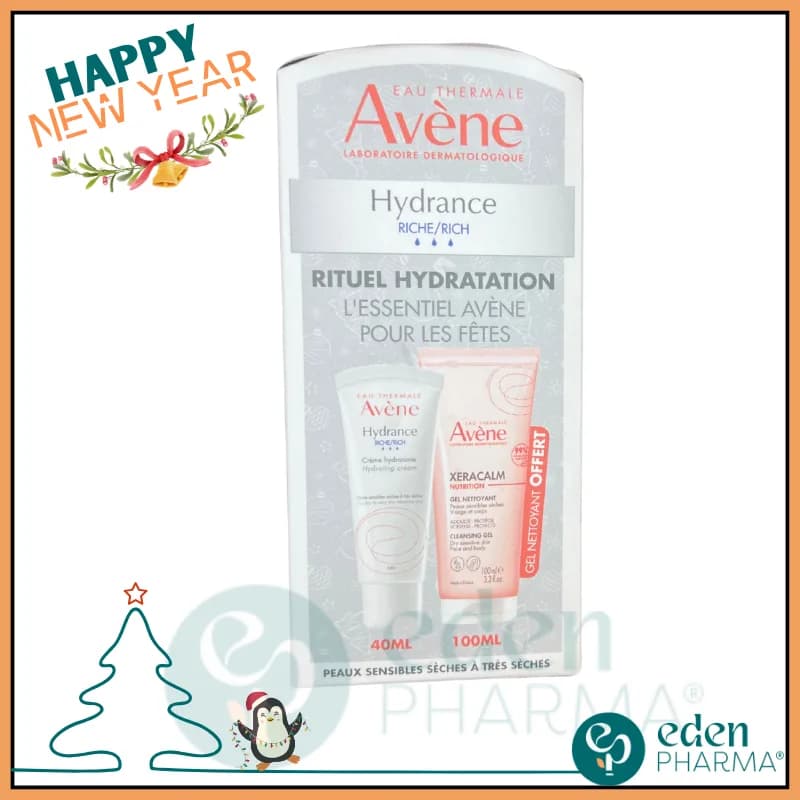 Coffret Avene Hydrance Riche + Xeracalm Gel 100 ml Gratuit