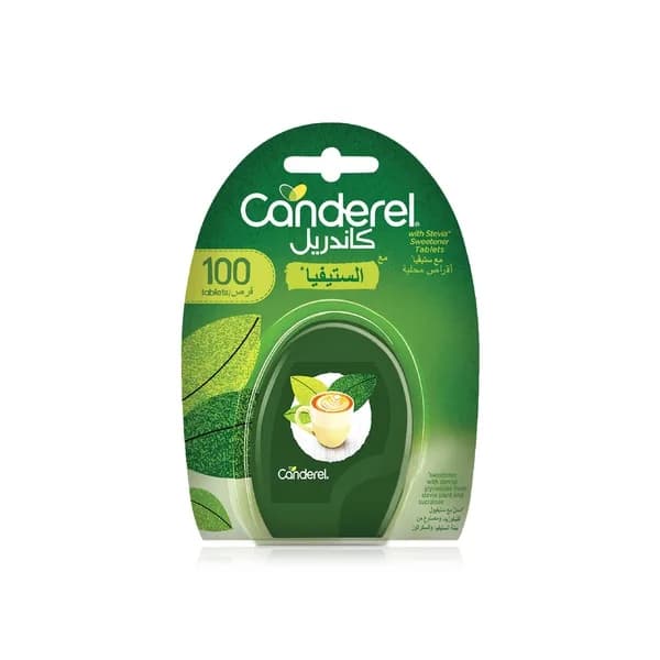 CANDEREL GREEN STEVIA 100 UNITES