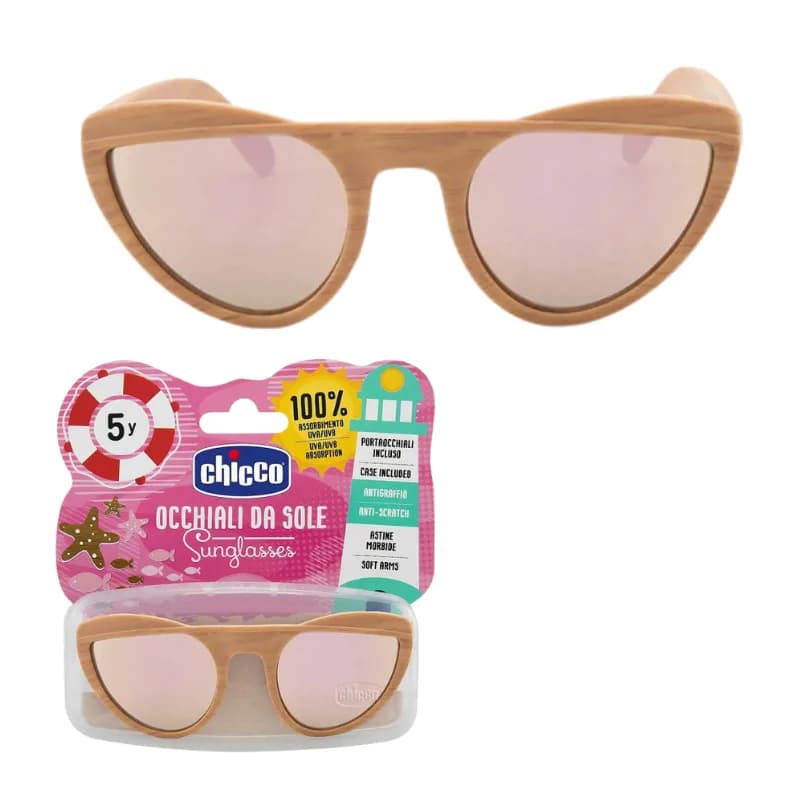 Chicco Lunettes de Soleil Fille Beige 5 Ans+