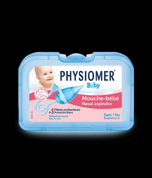 Physiomer Mouche Bebe Avec Embout et 5 Filtres Jetables