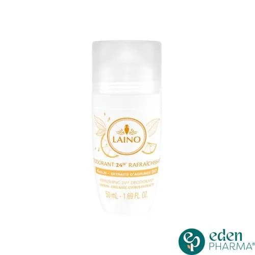 Laino Deodorant Rafraichissant 24h Agrumes Bio 50 ml