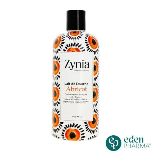 Zynia Lait de Douche Abricot 400 ml