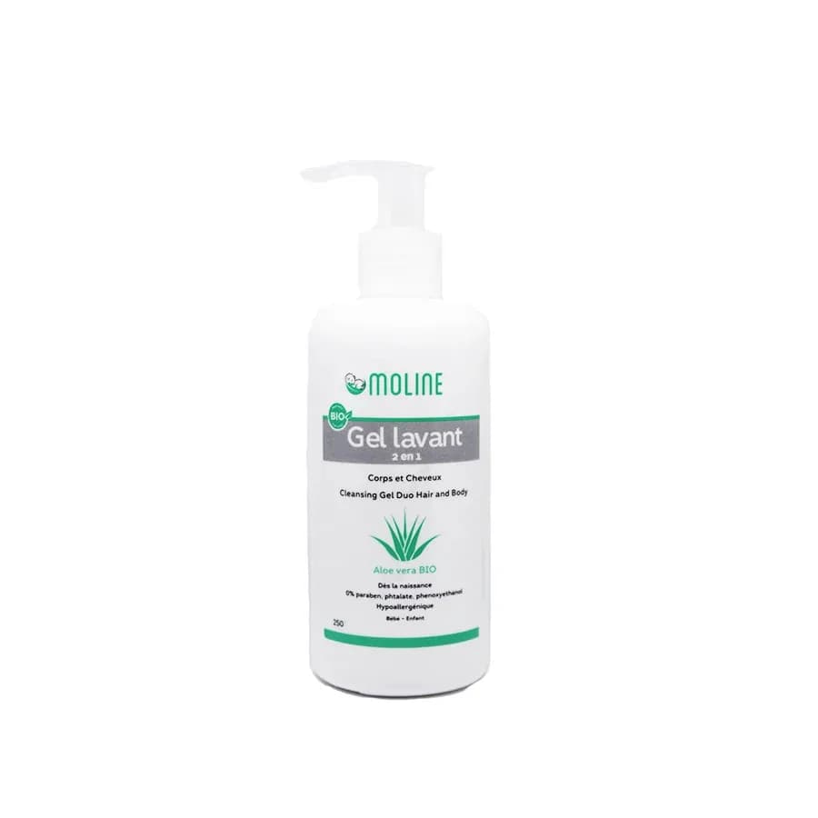Moline Gel Lavant 2en1 Corps et Cheveux 250 ml