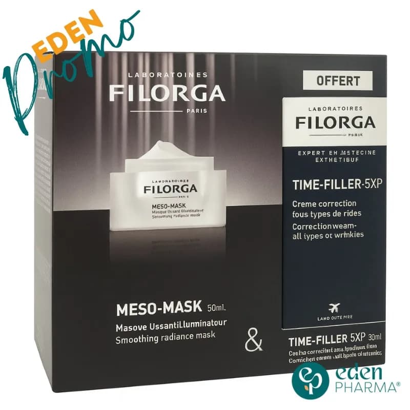 Filorga Coffret Meso Mask + Time-Filler 5xp Creme 30 ml Offerte