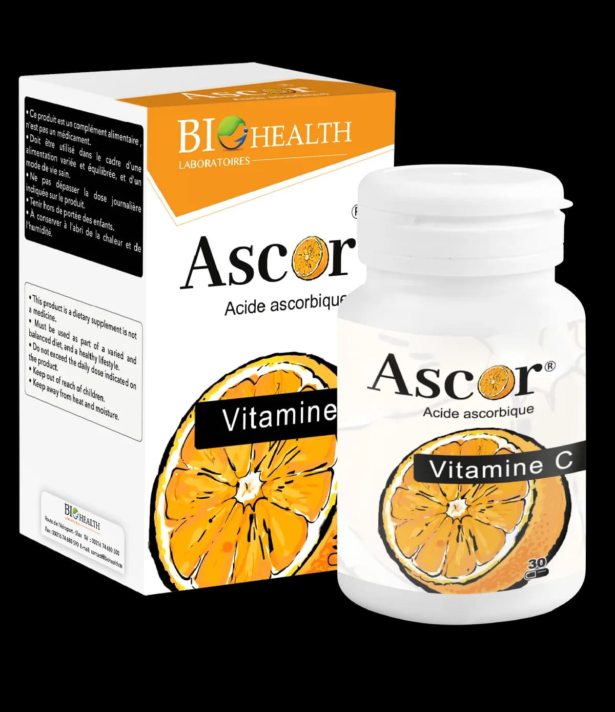 Biohealth Ascor Vitamine C 30 g
