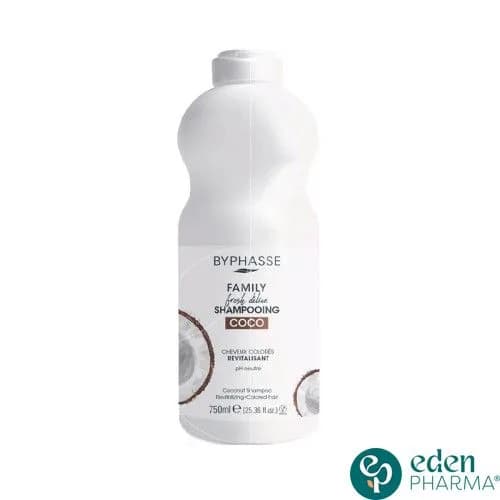 Byphasse Family Shampooing Coco Cheveux Colores 750 ml