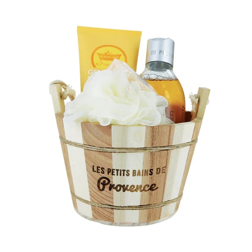 Les Petits Bains de Provence Seau Douceur Argan & Fleur de Coton