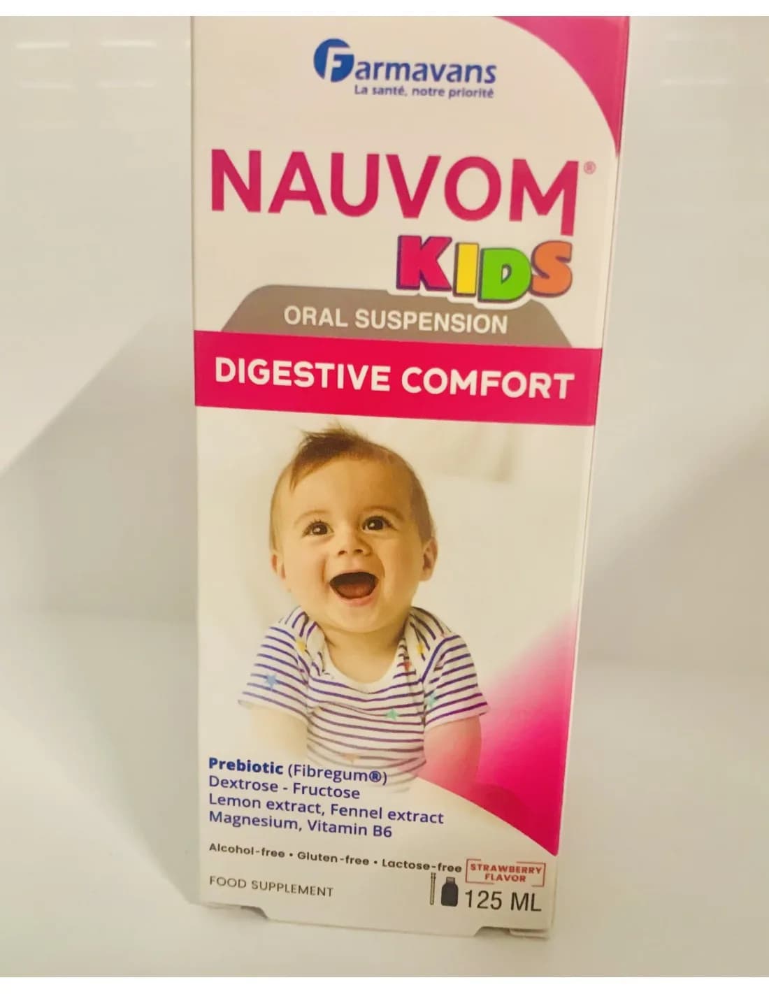Nauvom Kids Confort Digestif Sirop 125 ml