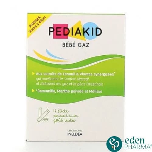 Pediakid Bebe Gaz 12 Sticks