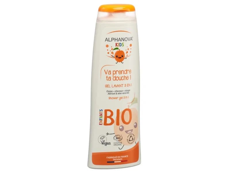 Alphanova Kids Va Prendre Ta Douche Abricot Bio 250 ml
