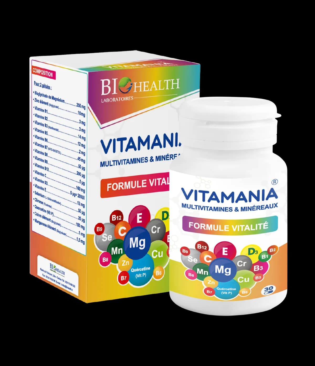 Bio Health Vitamania 30gelules