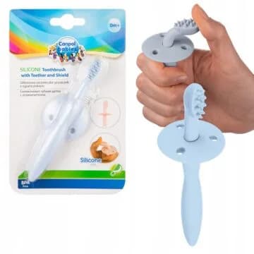 Canpol Babies Brosse a Dents en Silicone