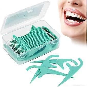 Oral Care Porte Fil Dentaire Boite de 50
