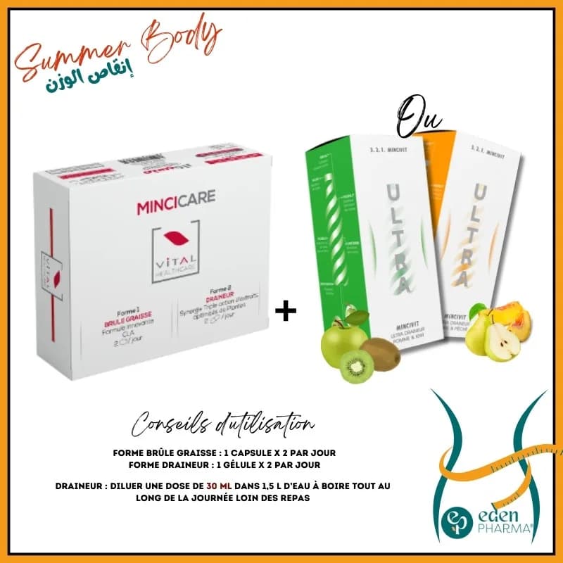Vital Offre Mincicare + Draineur Ultra
