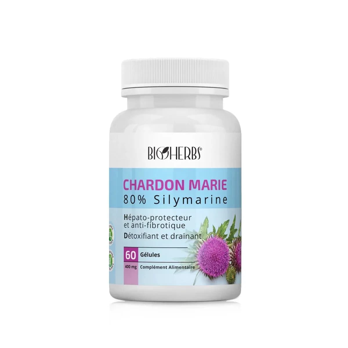 Bioherbs Chardon Marie 60gelules