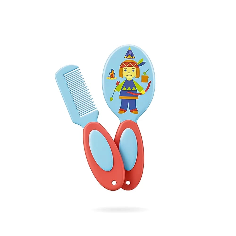 BABY PUR BROSSE ET PEIGNE 0M+ REF BD81011