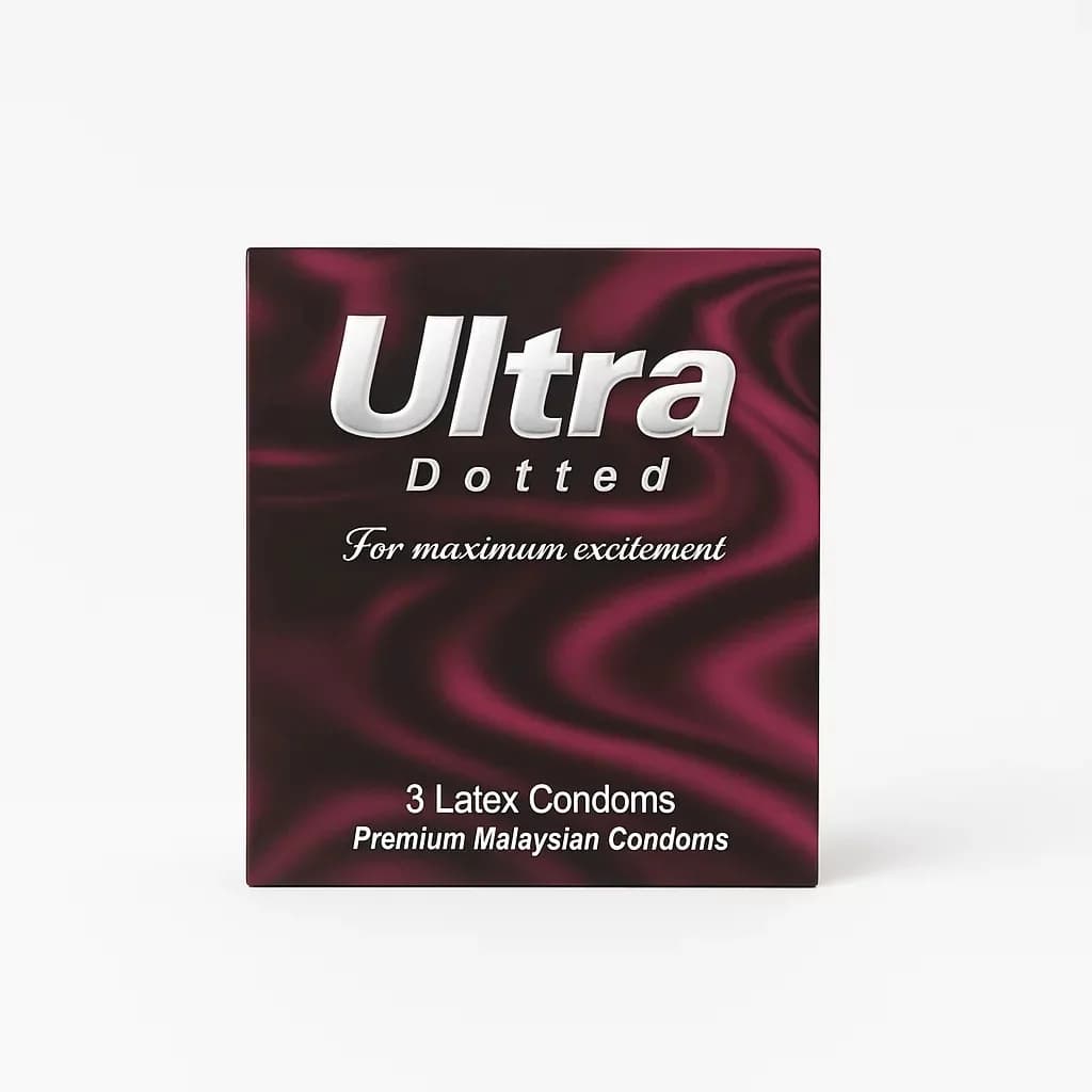 Ultra Dotted Préservatif B/3